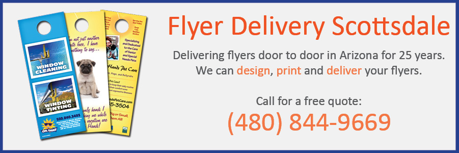 Flyer Delivery Scottsdale Flyer Delivery Service In